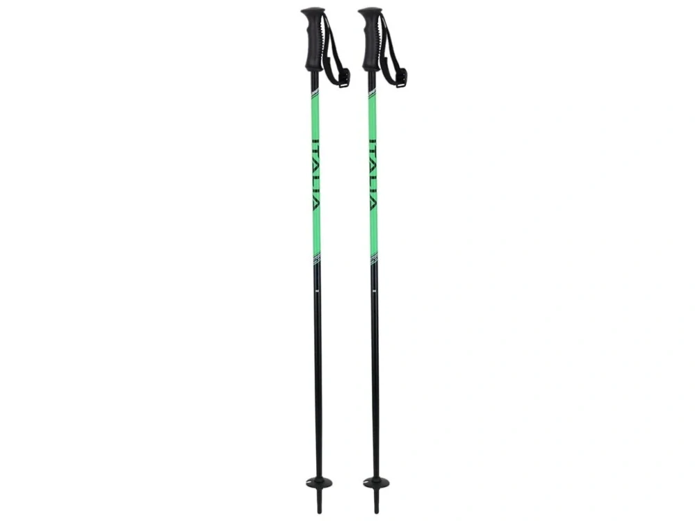 Sjezdové hole ITALBASTONI JUNIOR 105cm černo/zelená