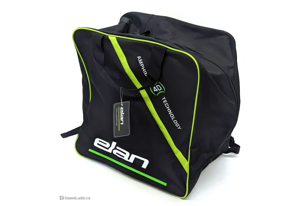 Obal na lyžařské boty + helmu ELAN black/green