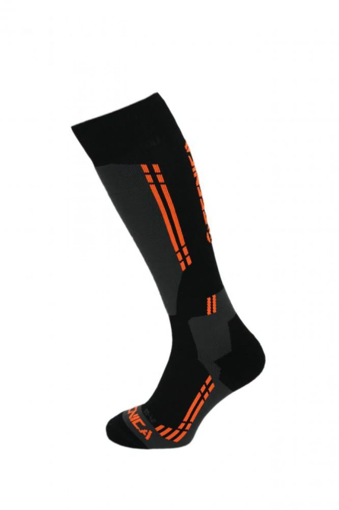 Podkolenky Tecnica COMPETITION black/anthracite/orange