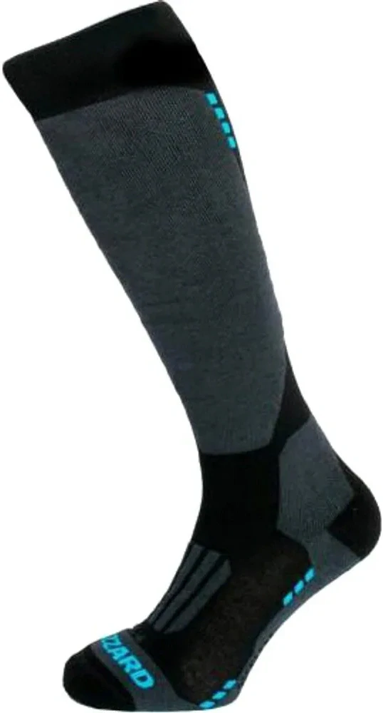 Podkolenky Blizzard WOOL SPORT junior black/blue, vel. 33-35