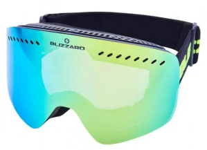 Lyžařské brýle Blizzard 983 MDAVZO black matt, smoke-revo yellow