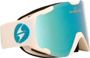 Lyžařské brýle Blizzard 938 MAVZO white shiny, smoke lens + full revo ice blue