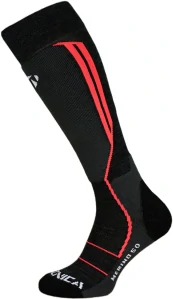 Podkolenky Tecnica MERINO50 black/neon pink