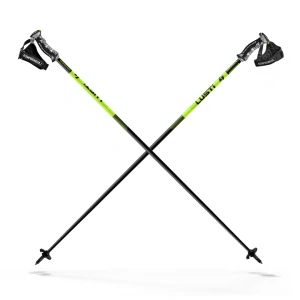 Sjezdové hole LUSTI Performance 120cm neon yellow