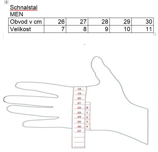 Lyžařské rukavice BLIZZARD SCHNALSTAL, vel. 11