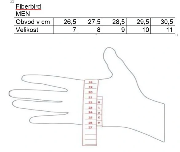Lyžařské rukavice BLIZZARD FIREBIRD, vel. 11